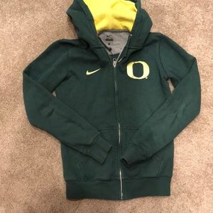 University of Oregon Nike Zip Up Hoodie
